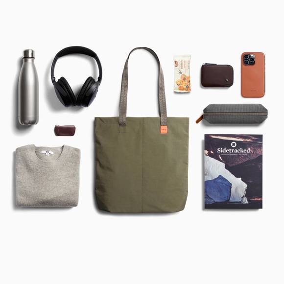 Bellroy City Tote Bag Olive Green | - Picture 4 of 8